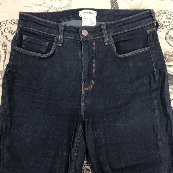 L'AGENCE Margot High-Rise Skinny Jeans - Picture 6 of 12